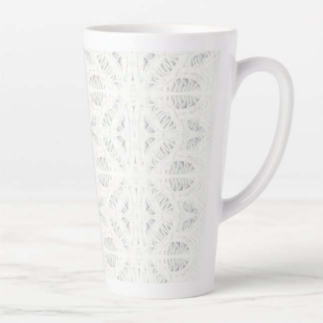 BATTENBURG LACE Tall Latte Tasse (Rechts)