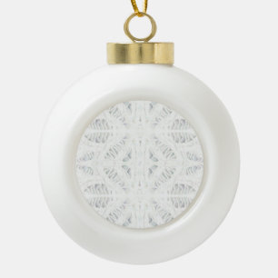 BATTENBURG SPITZE Keramik-Kugel-Weihnachtsbaumanhä Keramik Kugel-Ornament