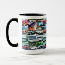 Batterie classique CAR, 11 oz de Mug