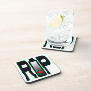 Batterie RIP dessous de verre en plastique dur