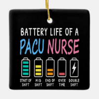 Batterielebensdauer eines PACU-Krankenpflegers auf