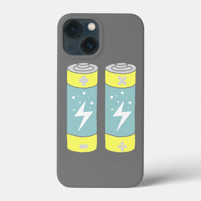 Batterien Case-Mate iPhone Hülle (Rückseite)