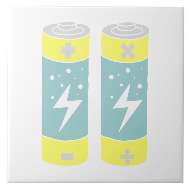 Batterien Fliese (Vorderseite)