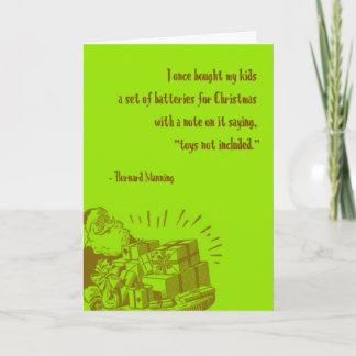 Batterien für Weihnachten