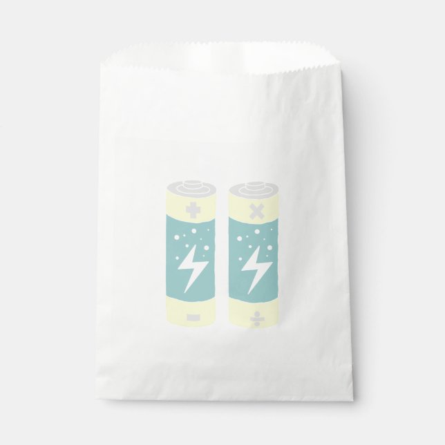 Batterien Geschenktütchen (Vorderseite)