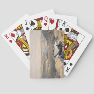 Batterien in Städten oder Innenbefestigungen von S Spielkarten