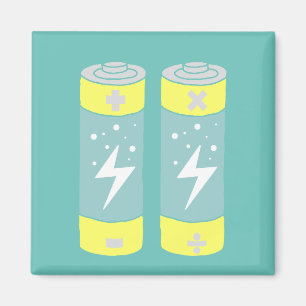 Batterien Magnet