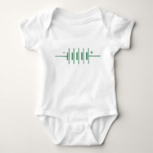 Batterien Symbol Baby Strampler
