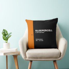 Batterieparody-Pillow Kissen