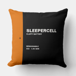 Batterieparody-Pillow Kissen