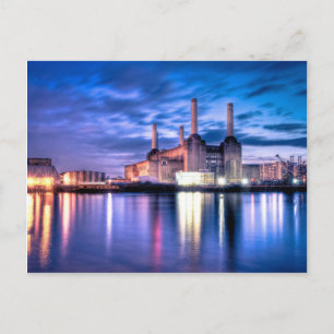Batteriestation Power Postkarte