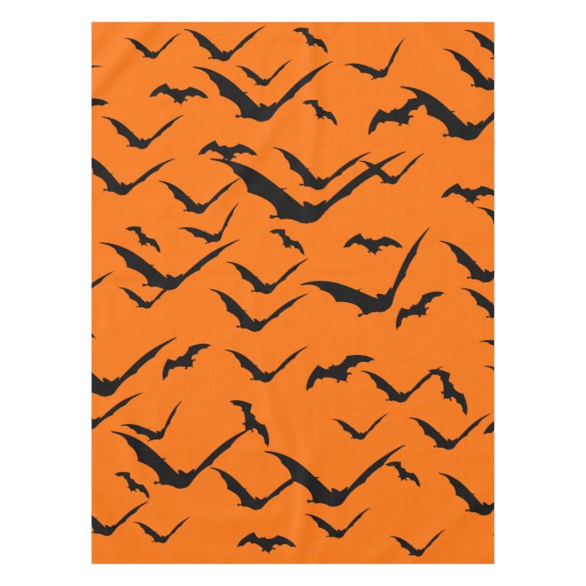 BATTERN HALLOWEEN SEAMLESS TISCHDECKE (Vorderseite)