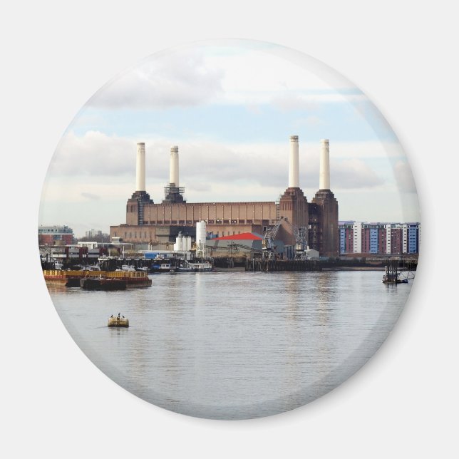 Battersea Power Station, London, Großbritannien Magnet (Vorne)