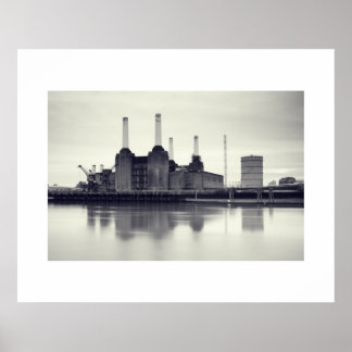 Battersea Power Station, London Poster