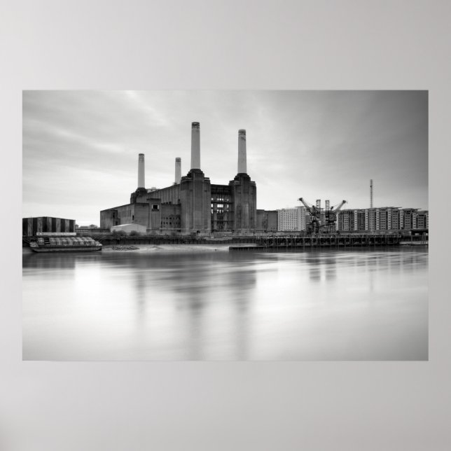 Battersea Power Station, London. Poster (Vorne)