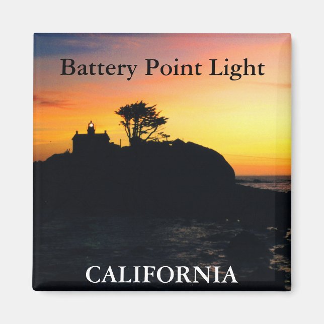 Battery Point Light, California Magnet 2 (Vorne)