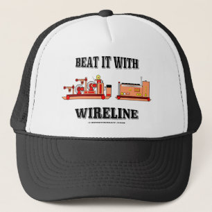 Battez-le avec le câble, casquette de Slickline,