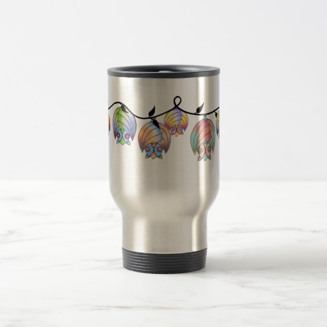 "Batties auf einer Rebe" Tasse (Mittel)