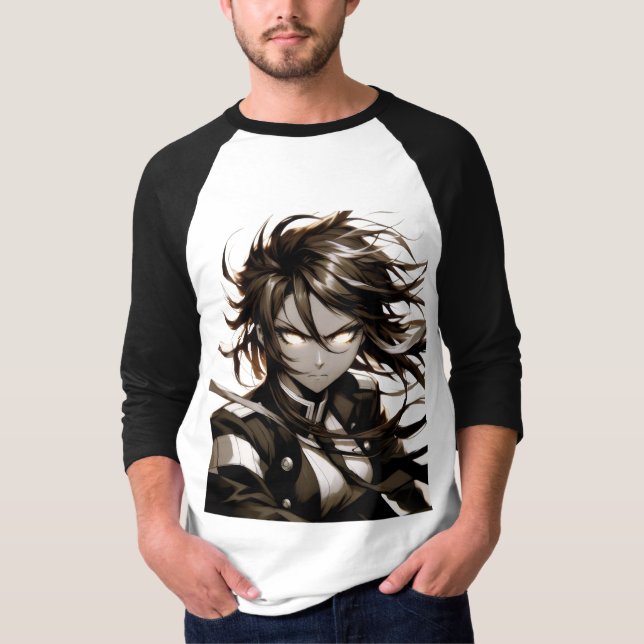"Battle Aura Unleashed" T-Shirt (Vorderseite)