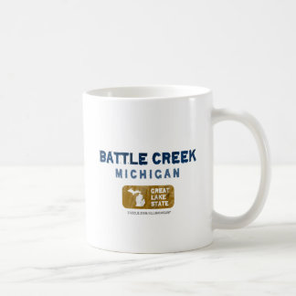 Battle Creek Michigan großer See-Staat Kaffeetasse