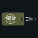 Battle Creek Wild und Landschaftlicher Fluss Idaho Gepäckanhänger<br><div class="desc">Battle Creek im Südwesten Idahos ist ein 100 km langer Nebenfluss des Owyhee River. Sie fließt in eine im Allgemeinen südliche Richtung durch die Wüste von Owyhee,  um den Owyhee River westlich von Riddle,  Idaho,  zu erreichen.</div>