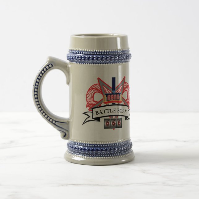 Battle Geboren Satanist - Northern Nevada Stein Bierglas (Links)