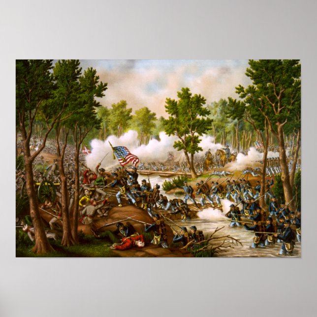 Battle of Spotsylvania Poster (Vorne)