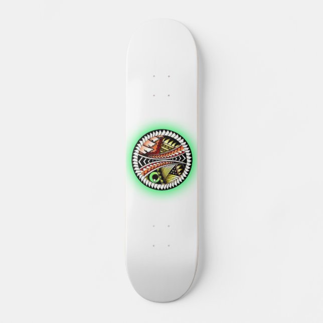 Battle Tattoo Drawing Skateboard (Vorderseite)