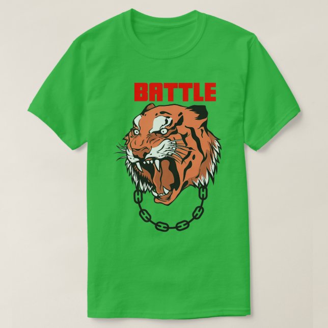 Battle Tiger Classic TShirt (Design vorne)