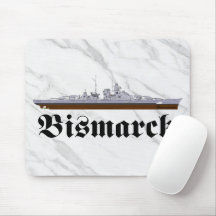 Battleship Bismarck Mousepad