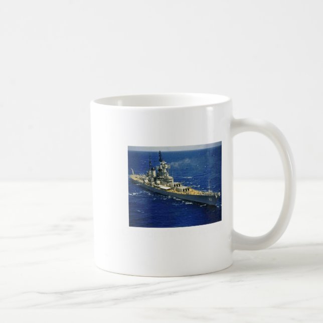 Battleship Uss New Jersey  Kaffeetasse (Rechts)