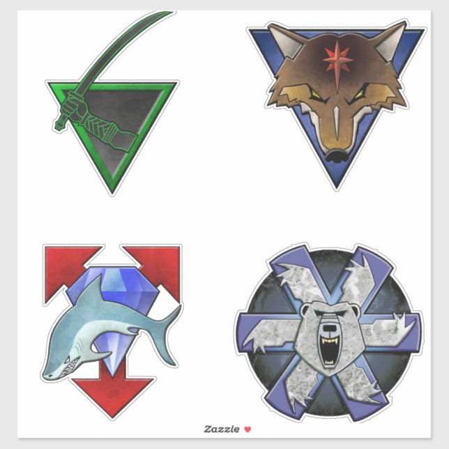 Battletech Aufkleber (Blatt)