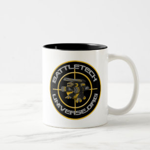 BattleTech Universum-Tasse Zweifarbige Tasse