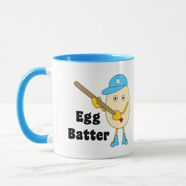 Battre d'oeufs Oeuf Mug (Gauche)