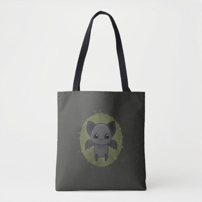 Batty About Nature - Gotisch/heidnisch Thema Tote  Tasche (Vorderseite)