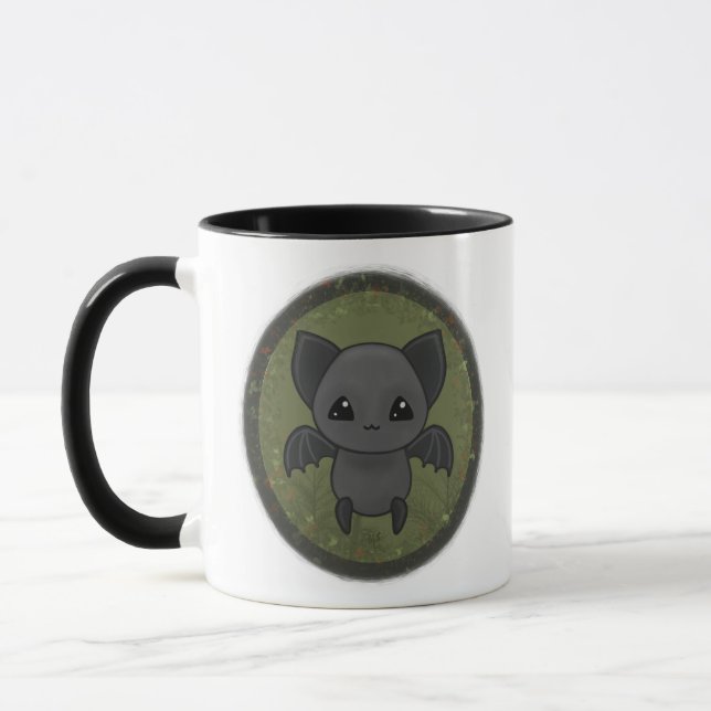 Batty About Nature - Mug à thème gothique/païen (Gauche)
