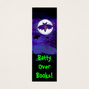 Batty au-dessus des livres ! Signet