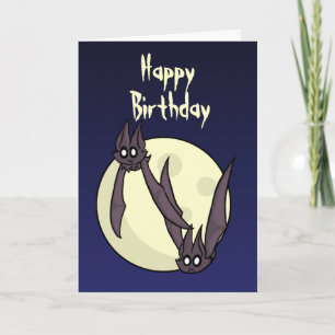 Batty Birthday Card Karte