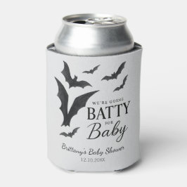 Batty for Baby Halloween Bats Babydusche Dosenkühler