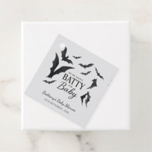 Batty for Baby Halloween Bats Babydusche