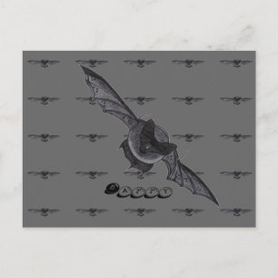 Batty... Postcard Postkarte