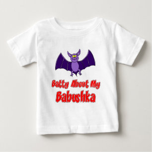Batty Über Babushka Baby T-shirt