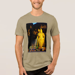 Batu-Höhlen Tri-Blend Shirt