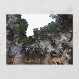 Batu Limestone Höhlen Malaysia Postcard Postkarte