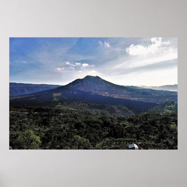 Batur Lava Flow Poster (Vorne)