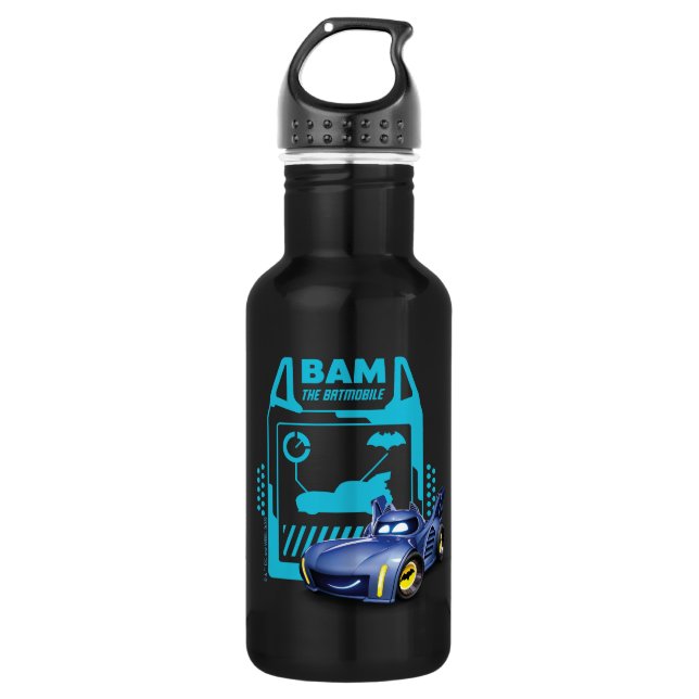 Batwheels™ Bam - Der Batmobile Edelstahlflasche (Vorderseite)