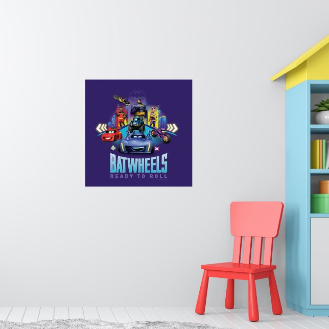 Batwheels™ - Bereit zum Rollen Poster (Kinderzimmer 1)