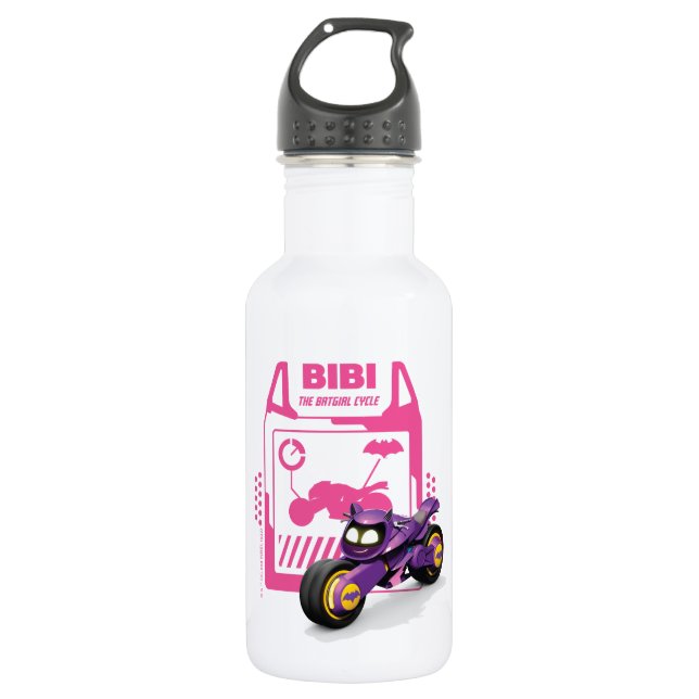 Batwheels™ Bibi - Der Batgirl-Zyklus Edelstahlflasche (Vorderseite)