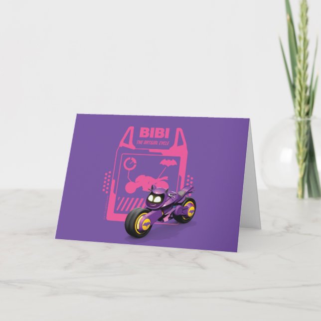 Batwheels™ Bibi - Der Batgirl-Zyklus Karte (Vorderseite)