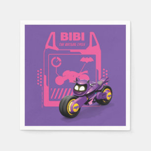 Batwheels™ Bibi - Der Batgirl-Zyklus Serviette